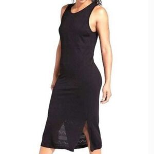 NEW Athleta Seamless Laser Cut Long Dress Size S